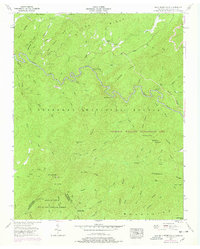 Bald River Falls 1957 topographic map thumbnail