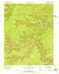 Barthell SW 1955 topographic map preview
