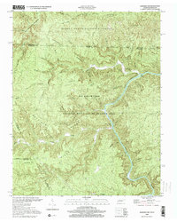 Barthell SW 2000 topographic map thumbnail
