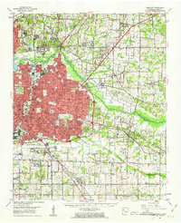 Bartlett 1960 topographic map thumbnail