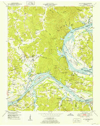 Bath Springs 1949 topographic map thumbnail