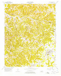 Baxter 1955 topographic map preview