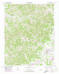 Baxter 1955 topographic map preview