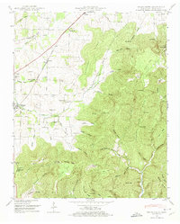Beans Creek 1948 topographic map thumbnail