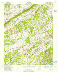 Bearden 1953 topographic map thumbnail