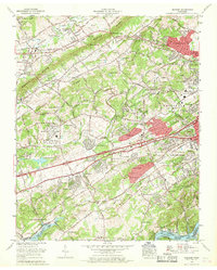 Bearden 1966 topographic map thumbnail