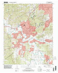 Bellevue 1997 topographic map thumbnail