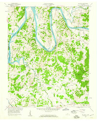 Bellwood 1958 topographic map thumbnail