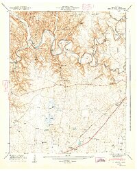 Belvidere 1947 topographic map thumbnail