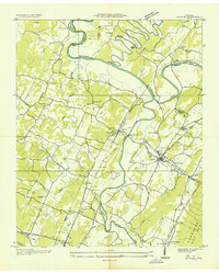 Benton 1935 topographic map thumbnail