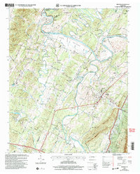Benton 2003 topographic map thumbnail