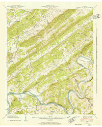 Bethel Valley 1941 topographic map thumbnail
