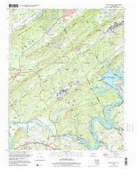 Bethel Valley 1998 topographic map thumbnail