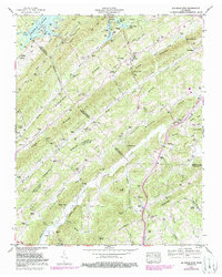 Big Ridge Park 1952 topographic map thumbnail