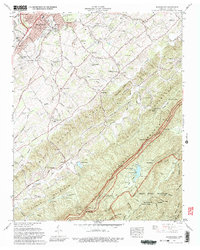Blockhouse 1966 topographic map thumbnail