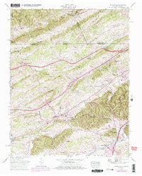 Blountville 1959 topographic map thumbnail