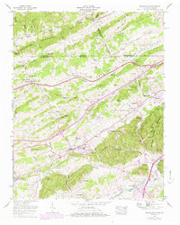 Blountville 1959 topographic map thumbnail