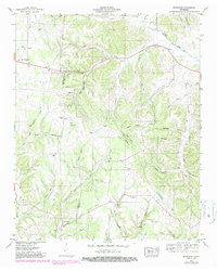 Bodenham 1948 topographic map thumbnail