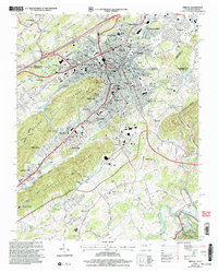 Bristol 2003 topographic map thumbnail