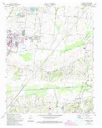 Brunswick 1971 topographic map thumbnail