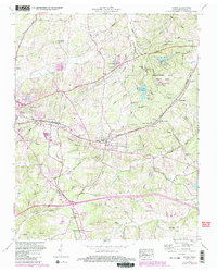 Burns 1953 topographic map thumbnail