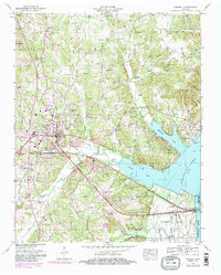 Camden 1950 topographic map thumbnail