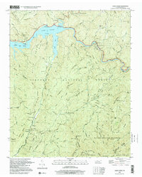 Caney Creek 1999 topographic map thumbnail