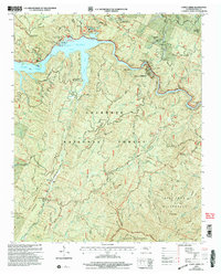 Caney Creek 2003 topographic map thumbnail