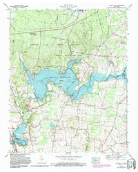 Capitol Hill 1972 topographic map thumbnail