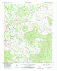 Cardwell Mountain 1957 topographic map thumbnail