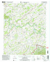 Cedar Creek 2003 topographic map thumbnail