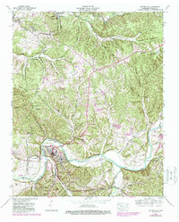 Centerville 1952 topographic map thumbnail