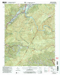 Chestoa 2003 topographic map thumbnail