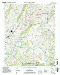 Chuckey 2003 topographic map thumbnail