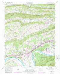 Church Hill 1959 topographic map thumbnail