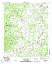 Clarksburg 1950 topographic map thumbnail