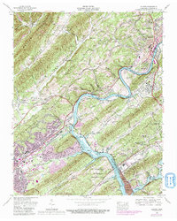 Clinton 1968 topographic map thumbnail