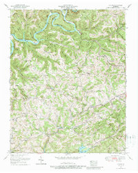 Clouds 1952 topographic map thumbnail