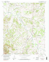 College Grove 1957 topographic map thumbnail