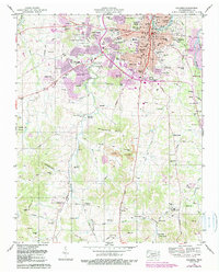Columbia 1965 topographic map thumbnail