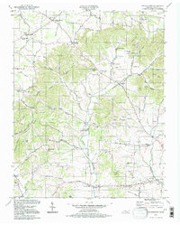 Cottontown 1994 topographic map thumbnail