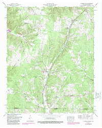Cypress Inn 1951 topographic map thumbnail