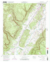 Daus 1946 topographic map thumbnail