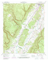 Daus 1946 topographic map thumbnail