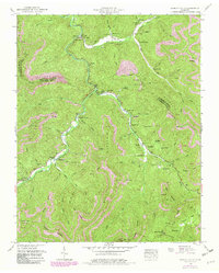 Duncan Flats 1952 topographic map thumbnail