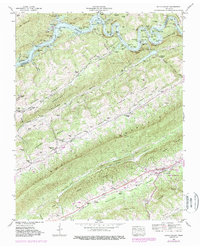 Dutch Valley 1941 topographic map thumbnail