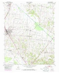 Dyer 1953 topographic map thumbnail