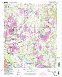 Ellendale 1965 topographic map thumbnail
