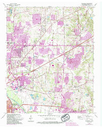 Ellendale 1965 topographic map thumbnail