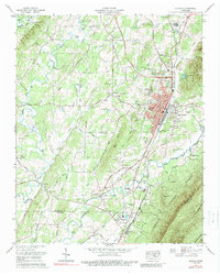 Etowah 1967 topographic map thumbnail